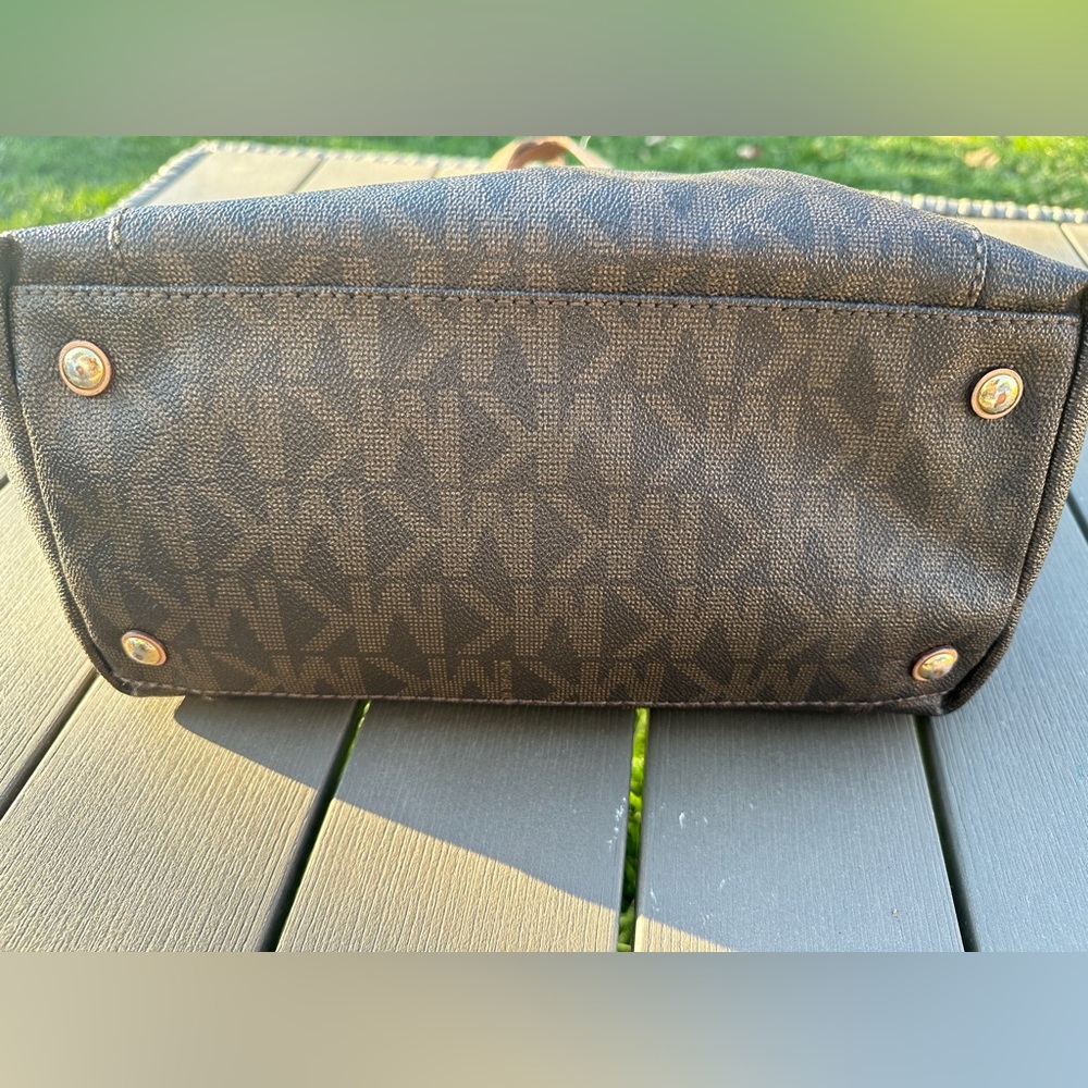 Vintage Michael kors signature brown east west tote bag - Picture 8 of 14
